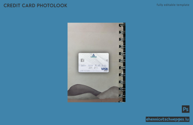 Montenegro Atlasmont Bank Visa Classic Karte Fotoansicht Beispielvorschau